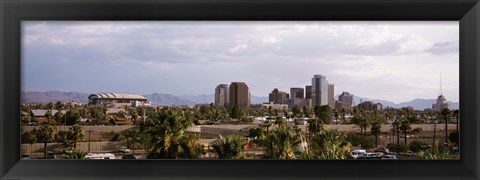 Framed USA, Arizona, Phoenix, High angle view of the city Print