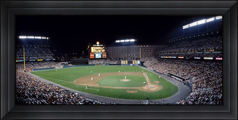 Framed Baseball Game Camden Yards Baltimore MD Print