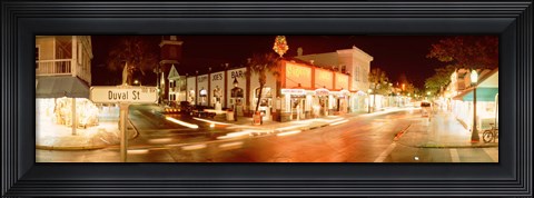 Framed Sloppy Joe&#39;s Bar, Duval Street, Key West, Florida, USA Print