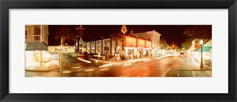 Framed Sloppy Joe&#39;s Bar, Duval Street, Key West, Florida, USA Print