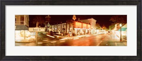 Framed Sloppy Joe&#39;s Bar, Duval Street, Key West, Florida, USA Print