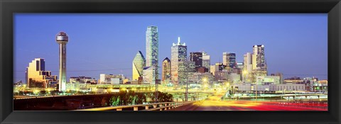 Framed Dallas Texas USA Print