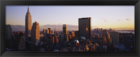 Framed Empire State Building, Manhattan, New York City Print