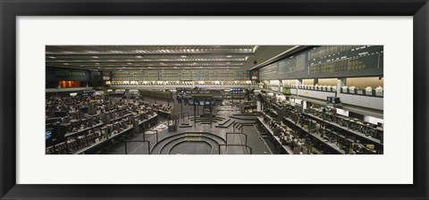 Framed Empty mercantile exchange, Chicago Mercantile Exchange, Chicago, Illinois, USA Print