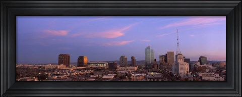 Framed Buildings in a city, Phoenix, Maricopa County, Arizona, USA Print