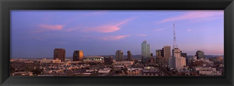 Framed Buildings in a city, Phoenix, Maricopa County, Arizona, USA Print