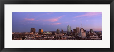 Framed Buildings in a city, Phoenix, Maricopa County, Arizona, USA Print