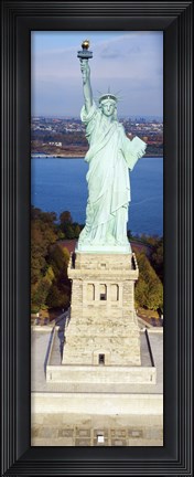 Framed Statue Of Liberty, New York, NYC, New York City, New York State, USA Print