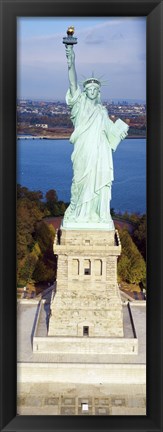 Framed Statue Of Liberty, New York, NYC, New York City, New York State, USA Print