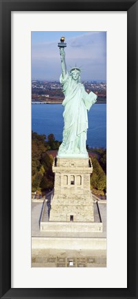 Framed Statue Of Liberty, New York, NYC, New York City, New York State, USA Print