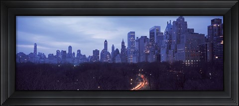 Framed Central Park New York NY Print