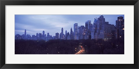 Framed Central Park New York NY Print
