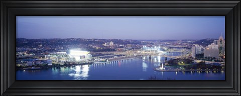 Framed Heinz Stadium, Pittsburgh PA Print