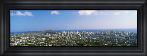 Framed Honolulu, Hawaii Print