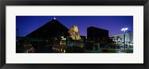 Framed Luxor Hotel Las Vegas Nevada USA Print