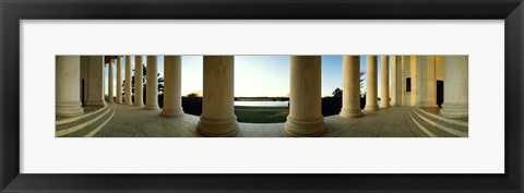 Framed Jefferson Memorial Washington DC Print