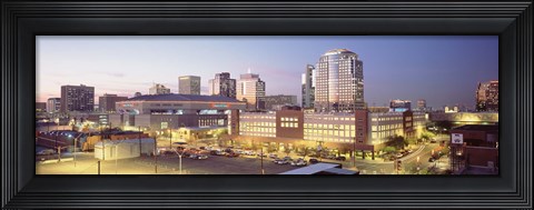 Framed Financial District, Phoenix, Arizona, USA Print