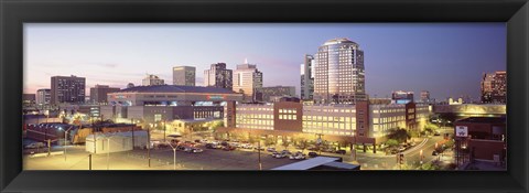 Framed Financial District, Phoenix, Arizona, USA Print