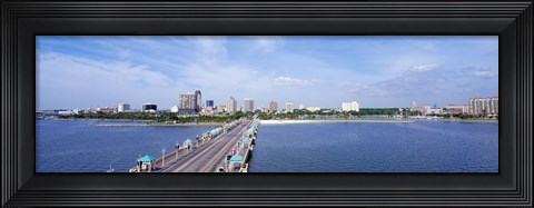 Framed St Petersburg FL Print