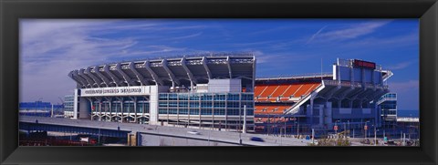 Framed Cleveland Browns Stadium Cleveland OH Print