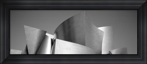 Framed Low angle view of a building, Walt Disney Concert Hall, City of Los Angeles, California, USA Print