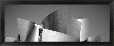 Framed Low angle view of a building, Walt Disney Concert Hall, City of Los Angeles, California, USA Print