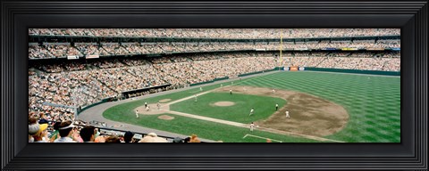 Framed Baseball field in Baltimore, Maryland Print