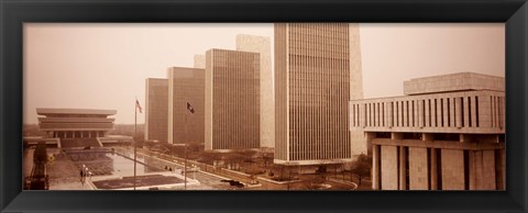 Framed Government Center, Albany, New York State, USA Print