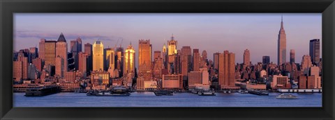 Framed West Side Skyscrapers, New York City Print