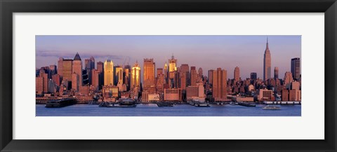 Framed West Side Skyscrapers, New York City Print