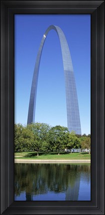 Framed US, Missouri, St. Louis, Gateway Arch Print