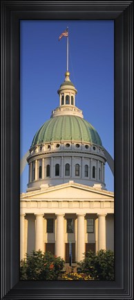 Framed US, Missouri, St. Louis, courthouse Print