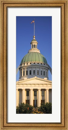 Framed US, Missouri, St. Louis, courthouse Print