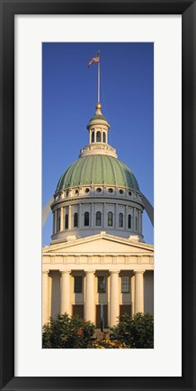 Framed US, Missouri, St. Louis, courthouse Print