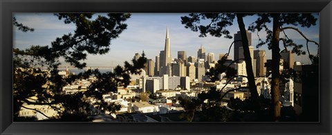 Framed View Of San Francisco, California Print