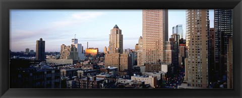 Framed Close up of skyscrapers in Atlanta, Georgia, USA Print