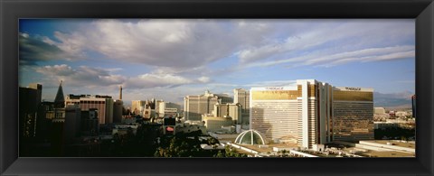 Framed Cloudy Sky Over the Mirage, Las Vegas, Nevada Print