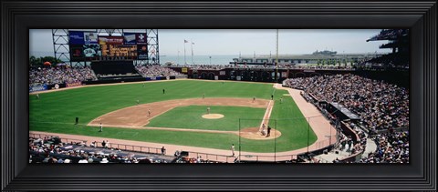 Framed Pac Bell Stadium, San Francisco, California Print