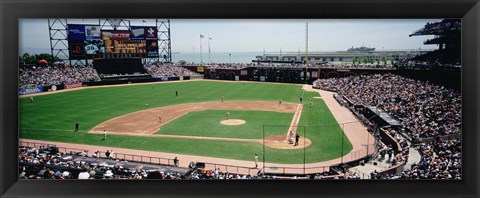 Framed Pac Bell Stadium, San Francisco, California Print
