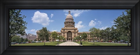 Framed Facade of a government building, Texas State Capitol, Austin, Texas, USA Print