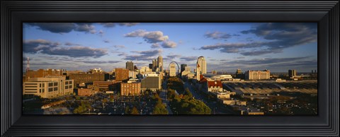 Framed High Angle View of St. Louis, Missouri Print