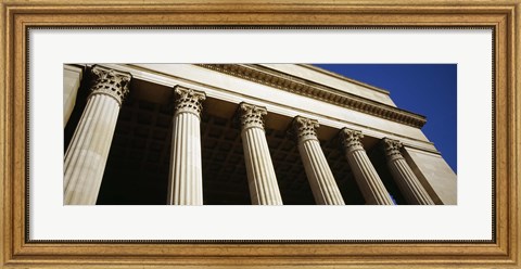 Framed Low angle view of a building, 30th Street Station, Philadelphia, Pennsylvania Print
