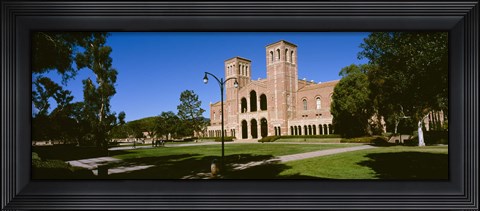 Framed Facade of a building, Royce Hall, City of Los Angeles, California, USA Print