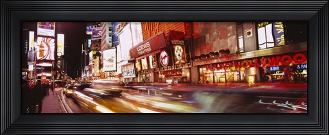 Framed Times Square at Nigth, Manhattan Print