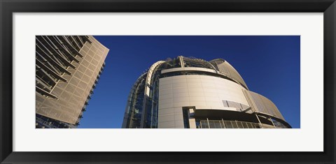 Framed Low angle view of a city hall, Downtown San Jose, Silicon Valley, California Print