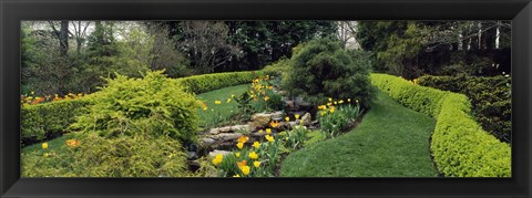 Framed Ladew Topiary Gardens, Monkton, Baltimore County, Maryland Print