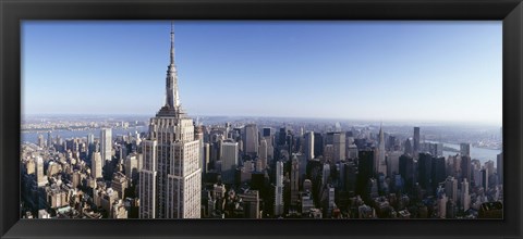 Framed Empire State Building, New York City, New York State, USA Print