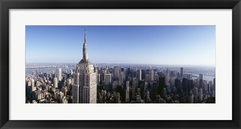 Framed Empire State Building, New York City, New York State, USA Print