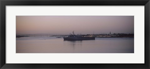 Framed Coronado Bridge, San Diego, California, USA Print