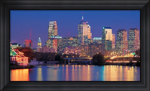 Framed Philadelphia, Pennsylvania Print